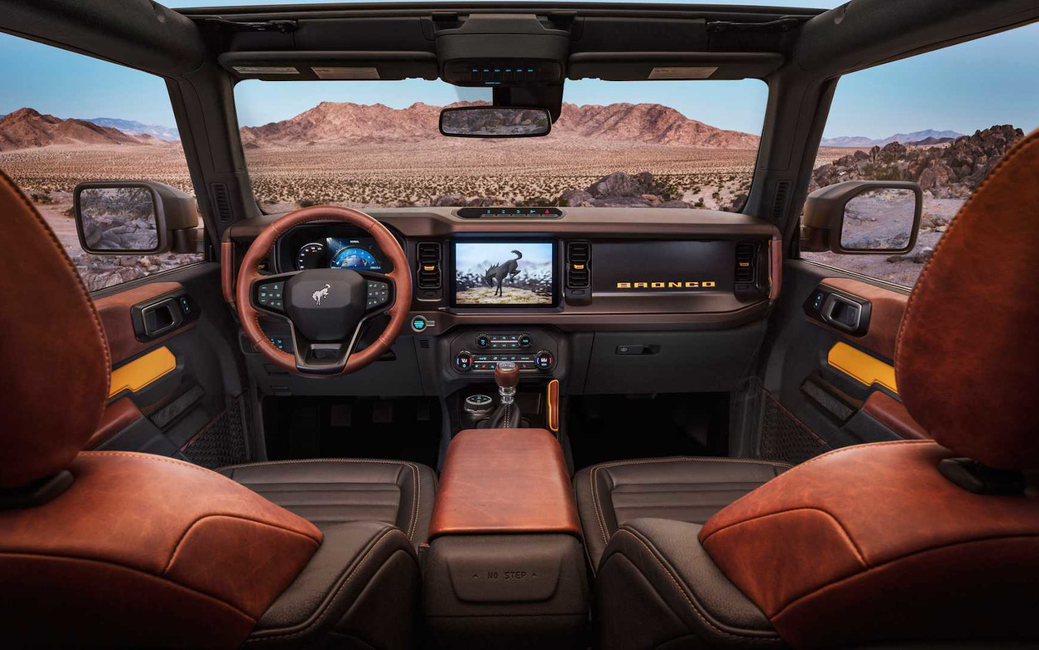 Outer Banks 2021 Ford Bronco Interior 2021 Ford Bronco Wiscasset